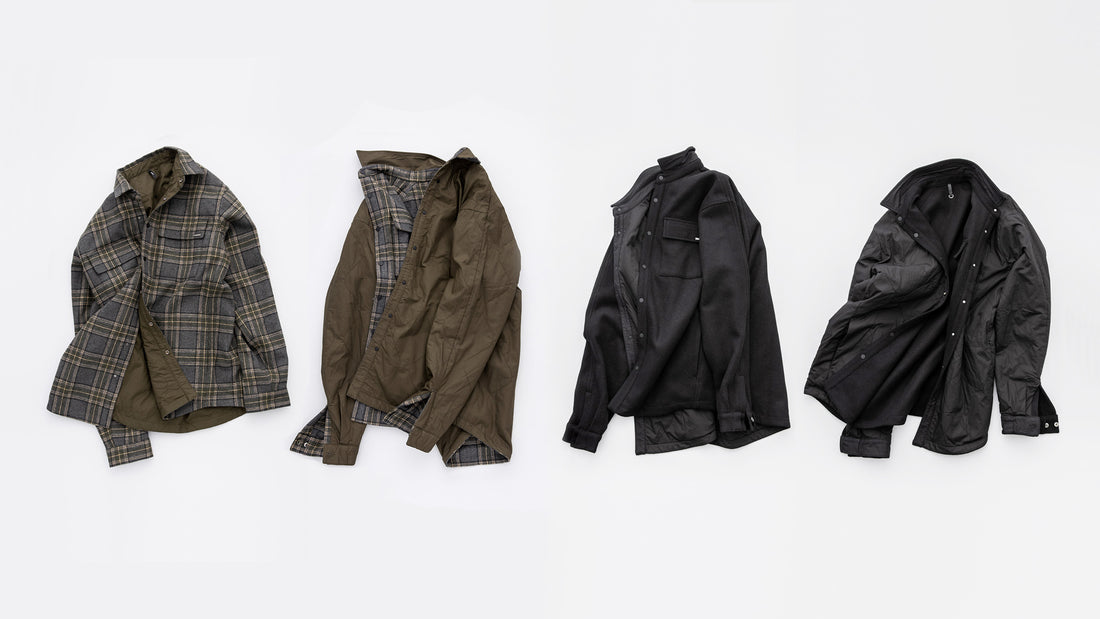 Reversible Wool Flannel Jacket