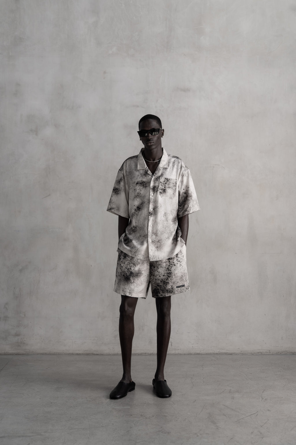 Splatter Camp Collar Buttondown