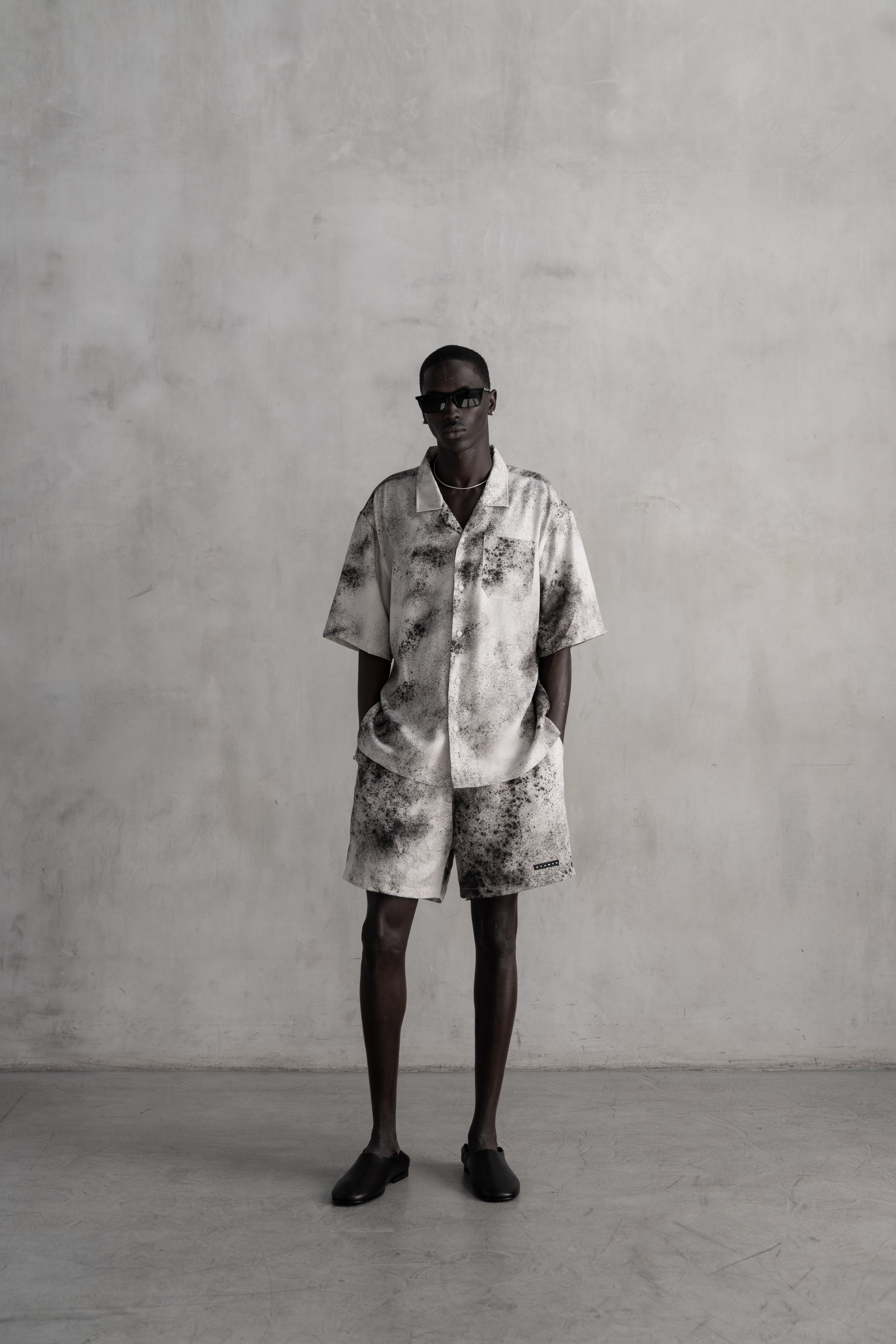 Splatter Camp Collar Buttondown