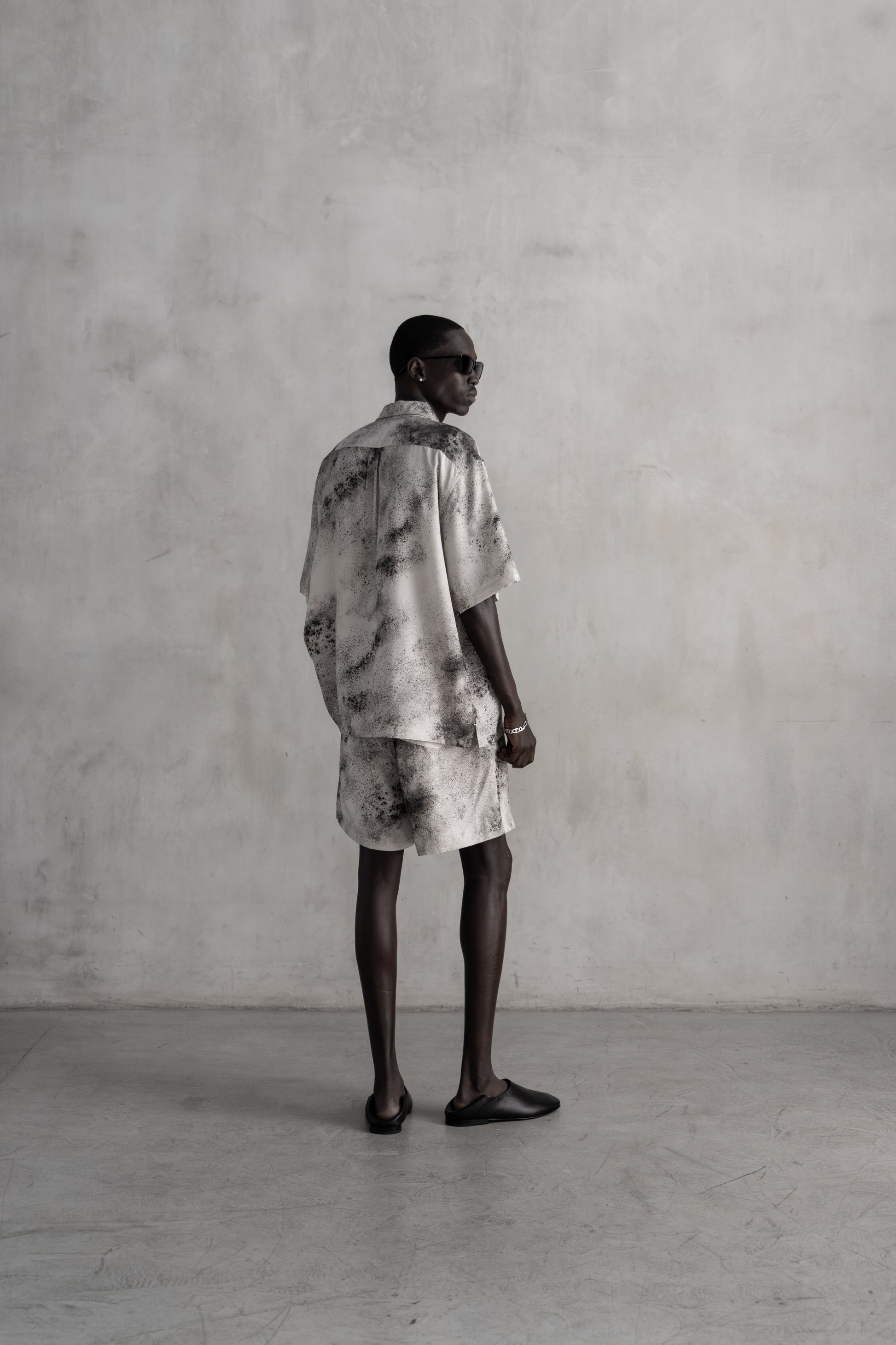 Splatter Camp Collar Buttondown