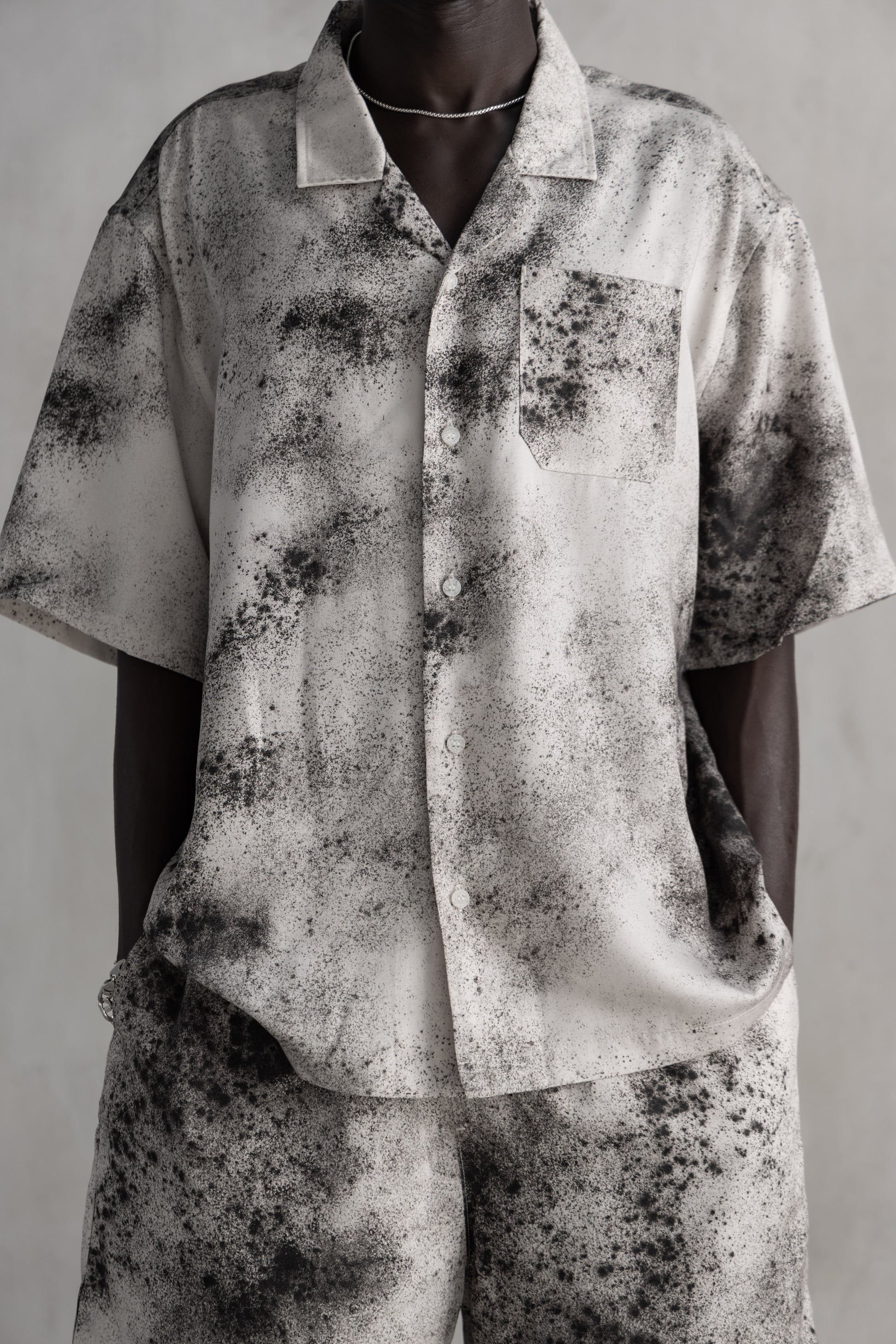 Splatter Camp Collar Buttondown