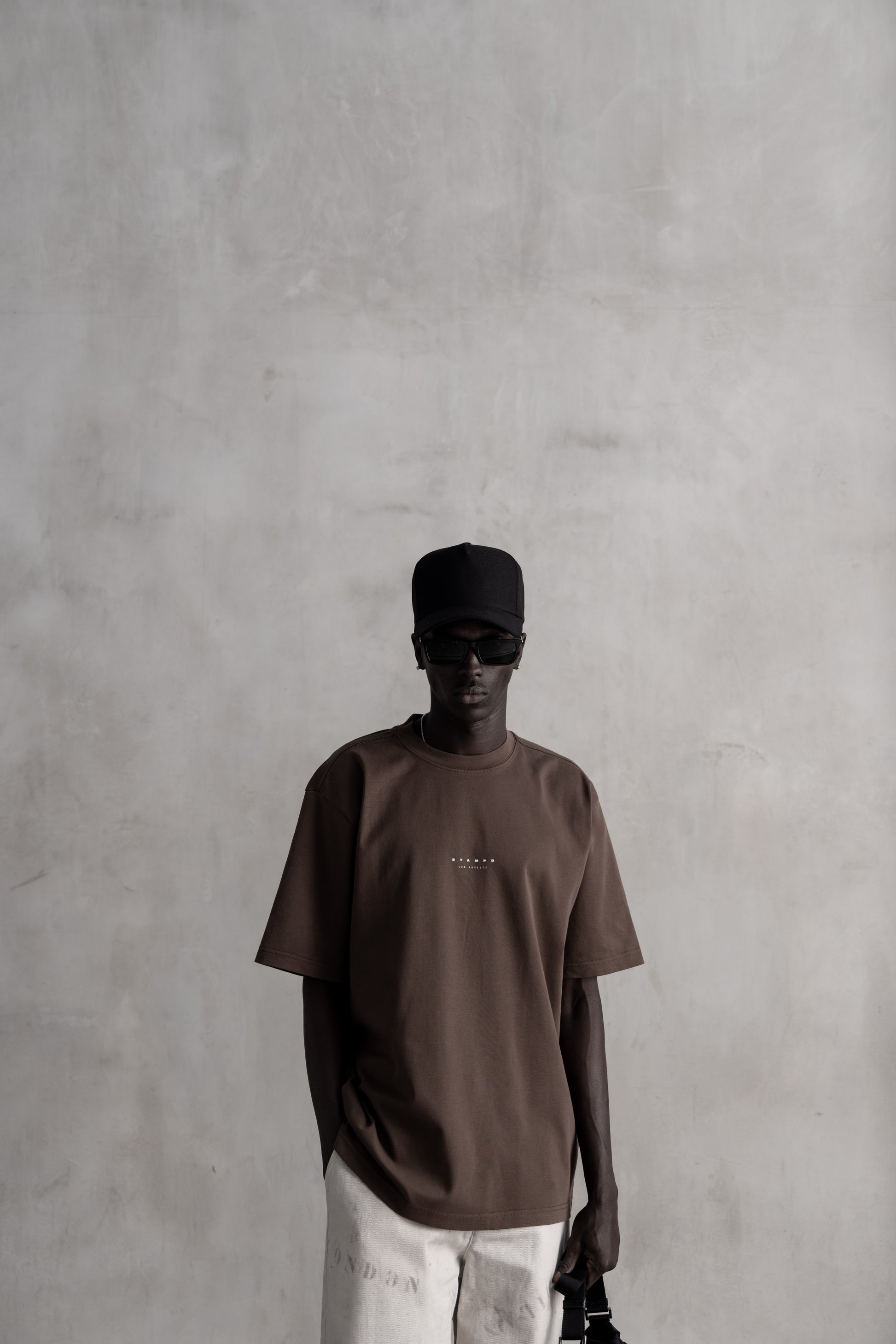 Stampd LA Stack Logo Relaxed Tee - Vintage Washed