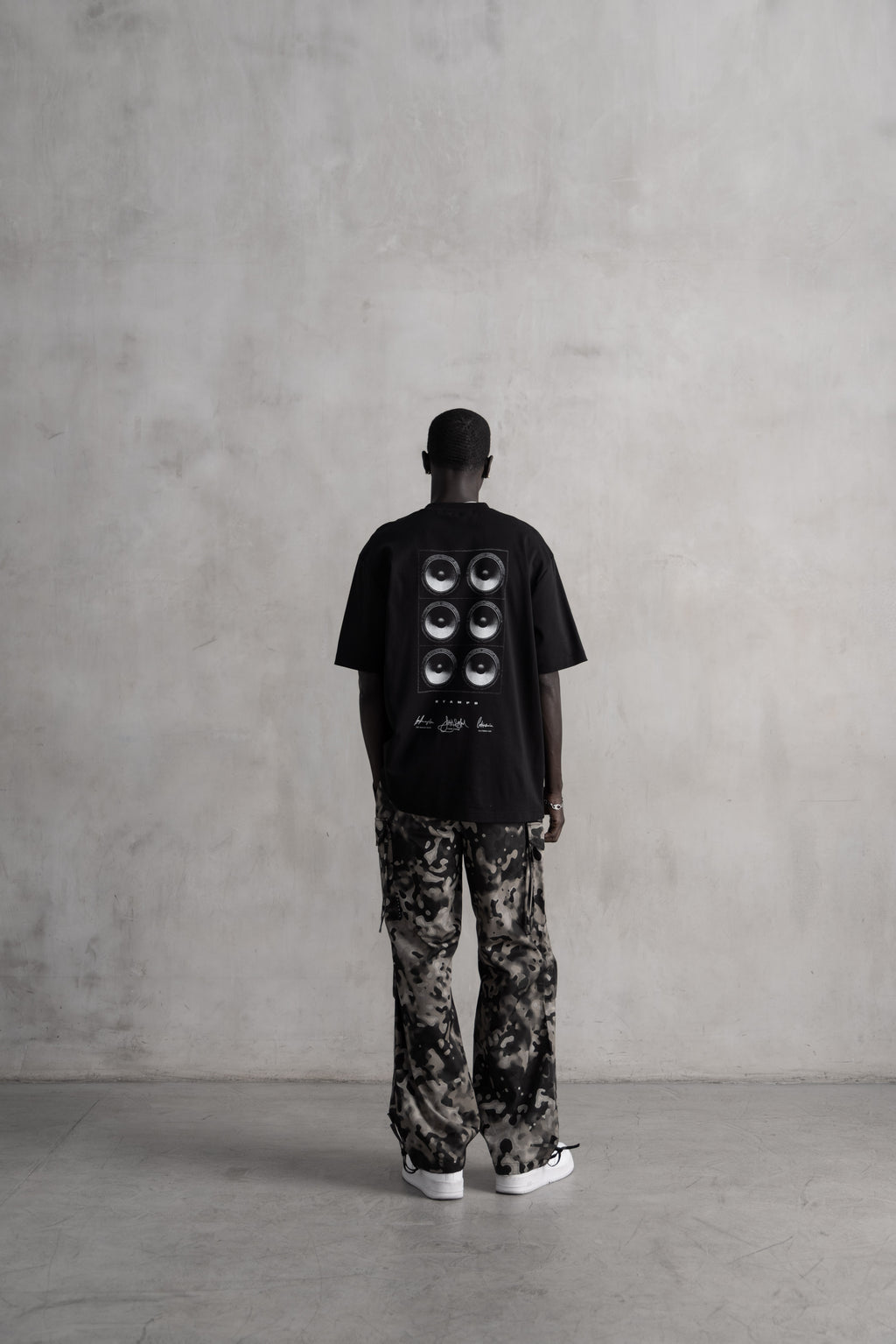 Sound System Speaker Box Relaxed Tee