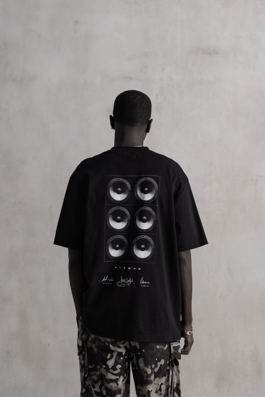 Sound System Speaker Box Relaxed Tee