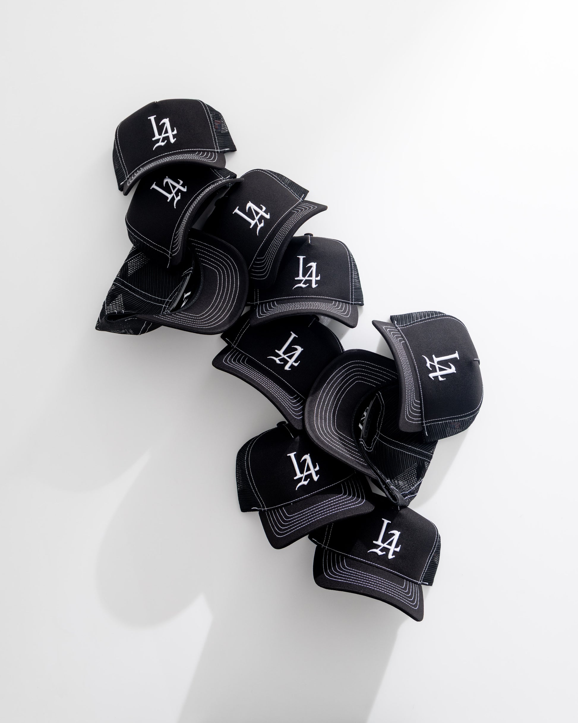 LA 001 Structured Stitch Trucker