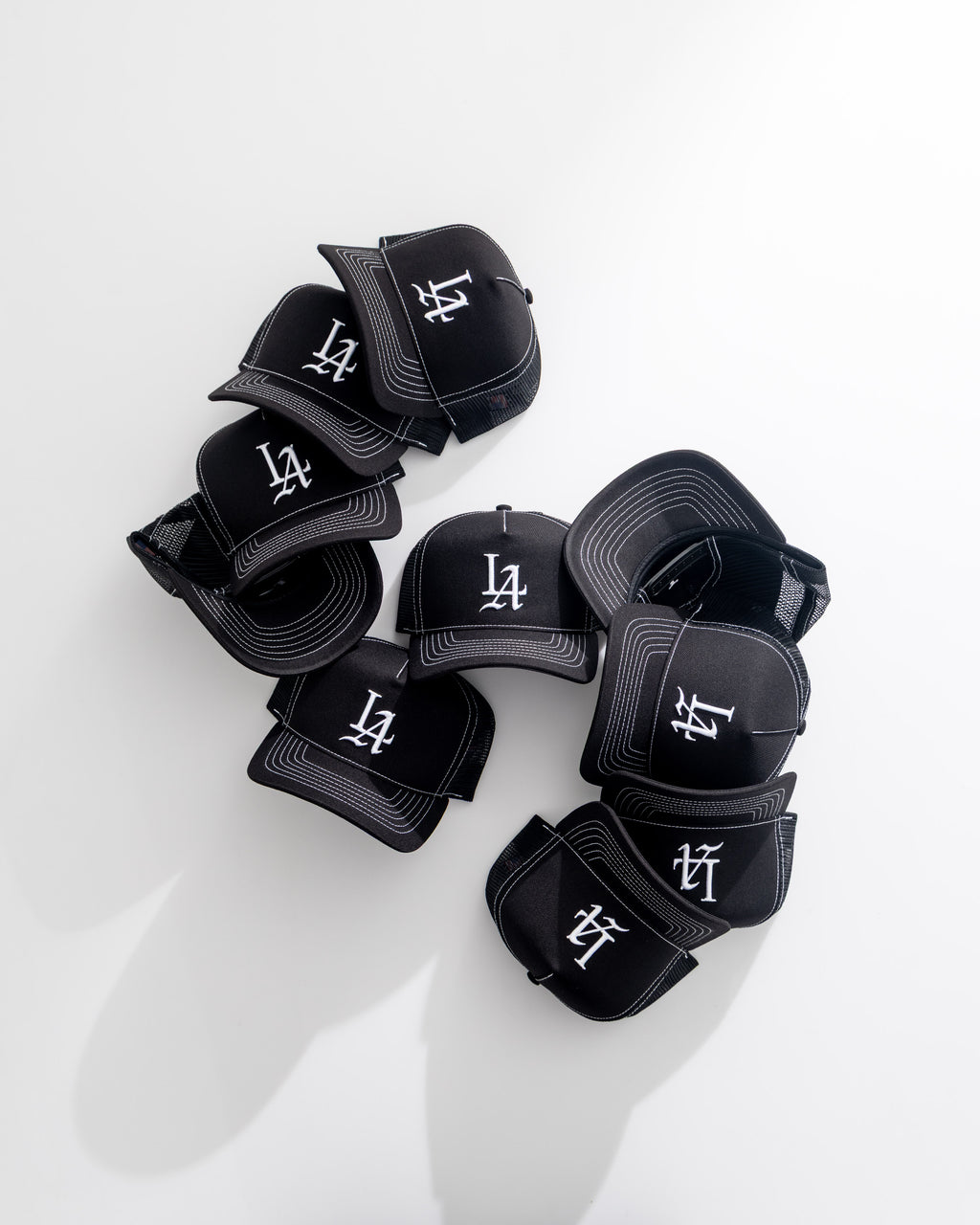 LA 001 Structured Stitch Trucker