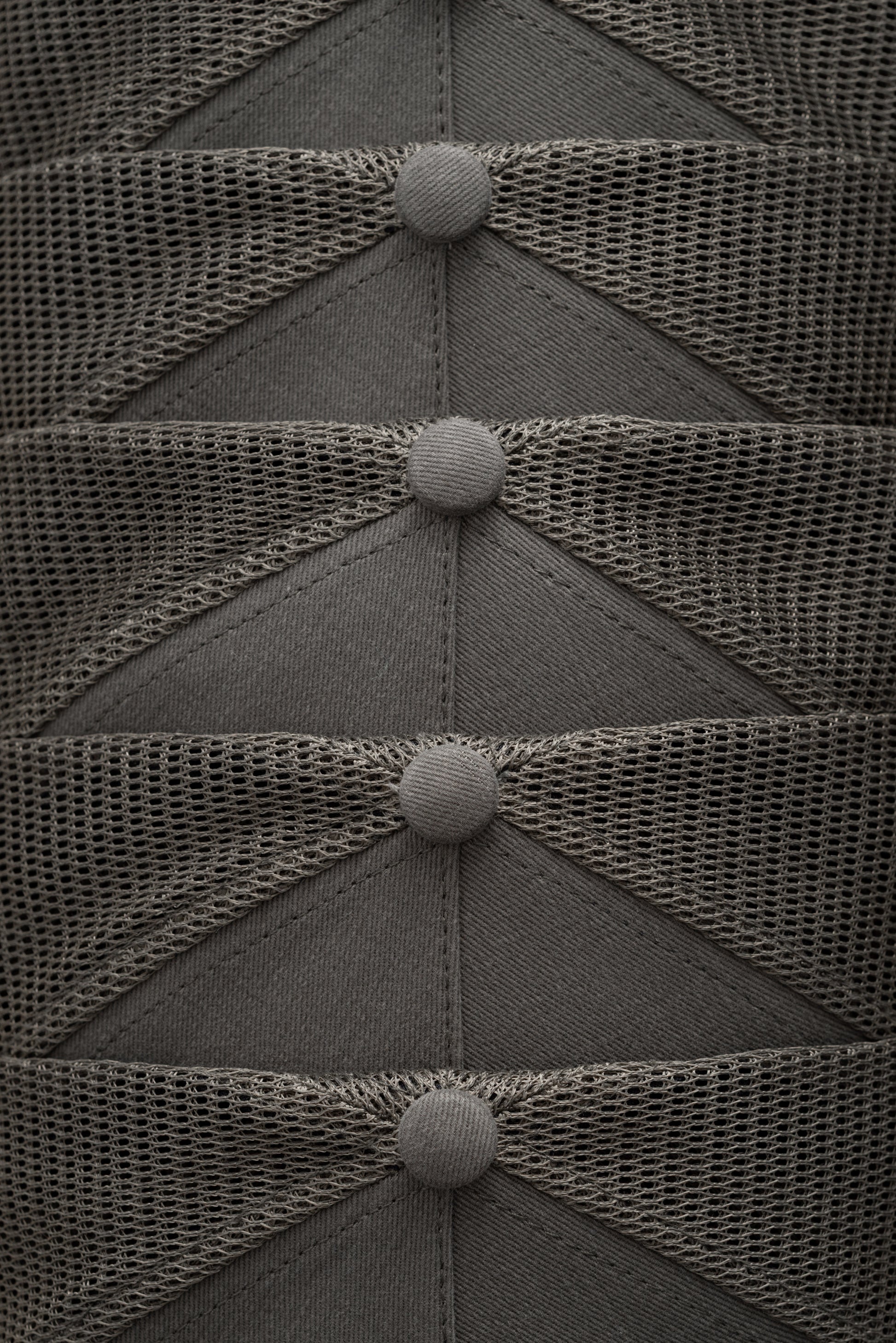 LA 001 Brushed Twill Trucker