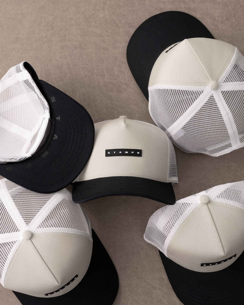 Strike Logo Label Twill Trucker