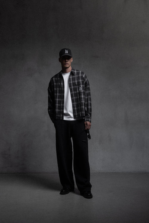LA 001 Plaid Buttondown
