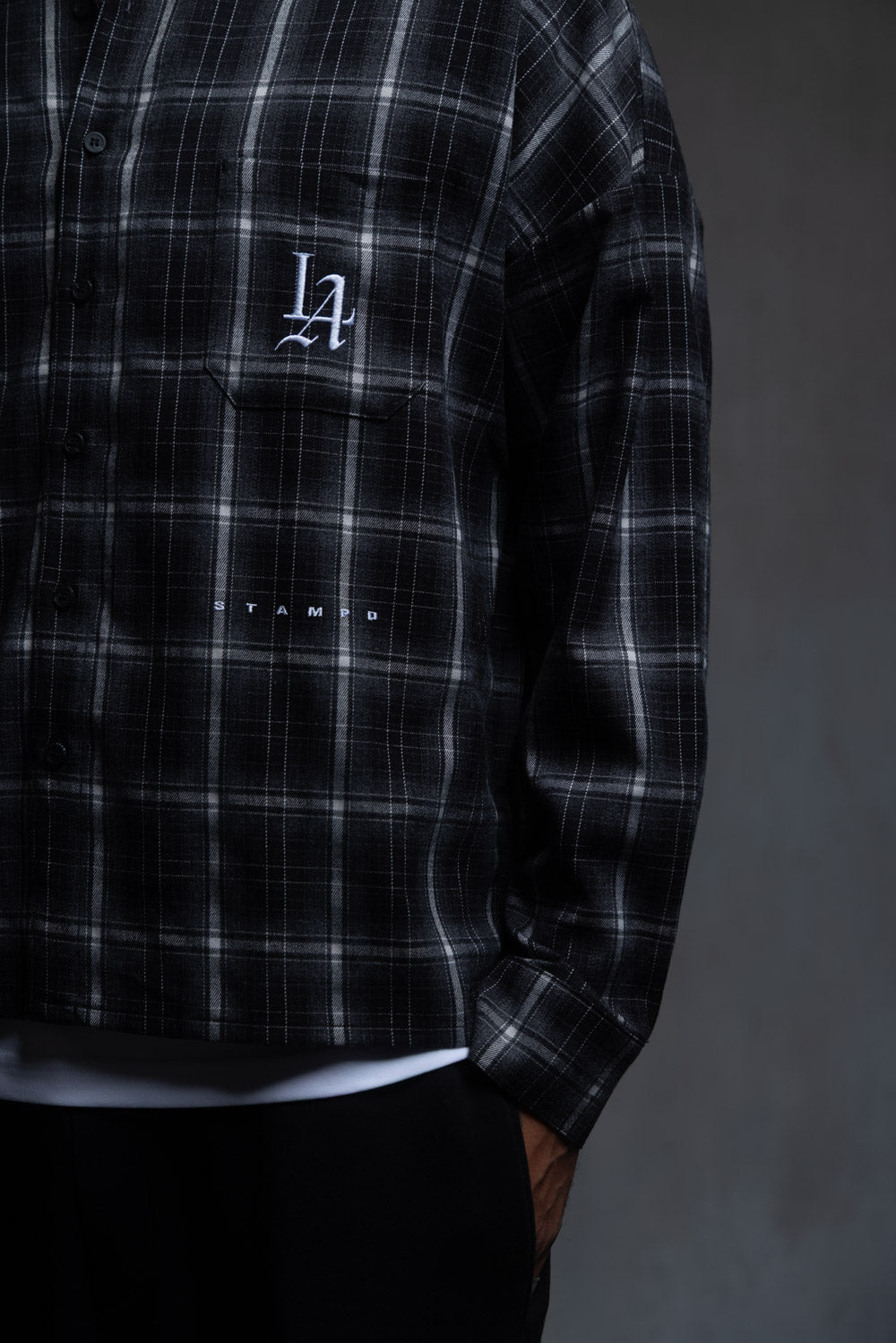 LA 001 Plaid Buttondown