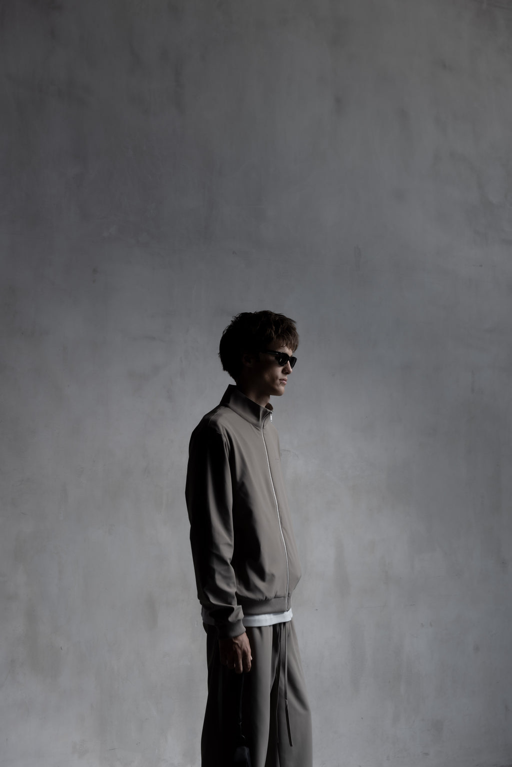 Nylon Straight Leg Pant