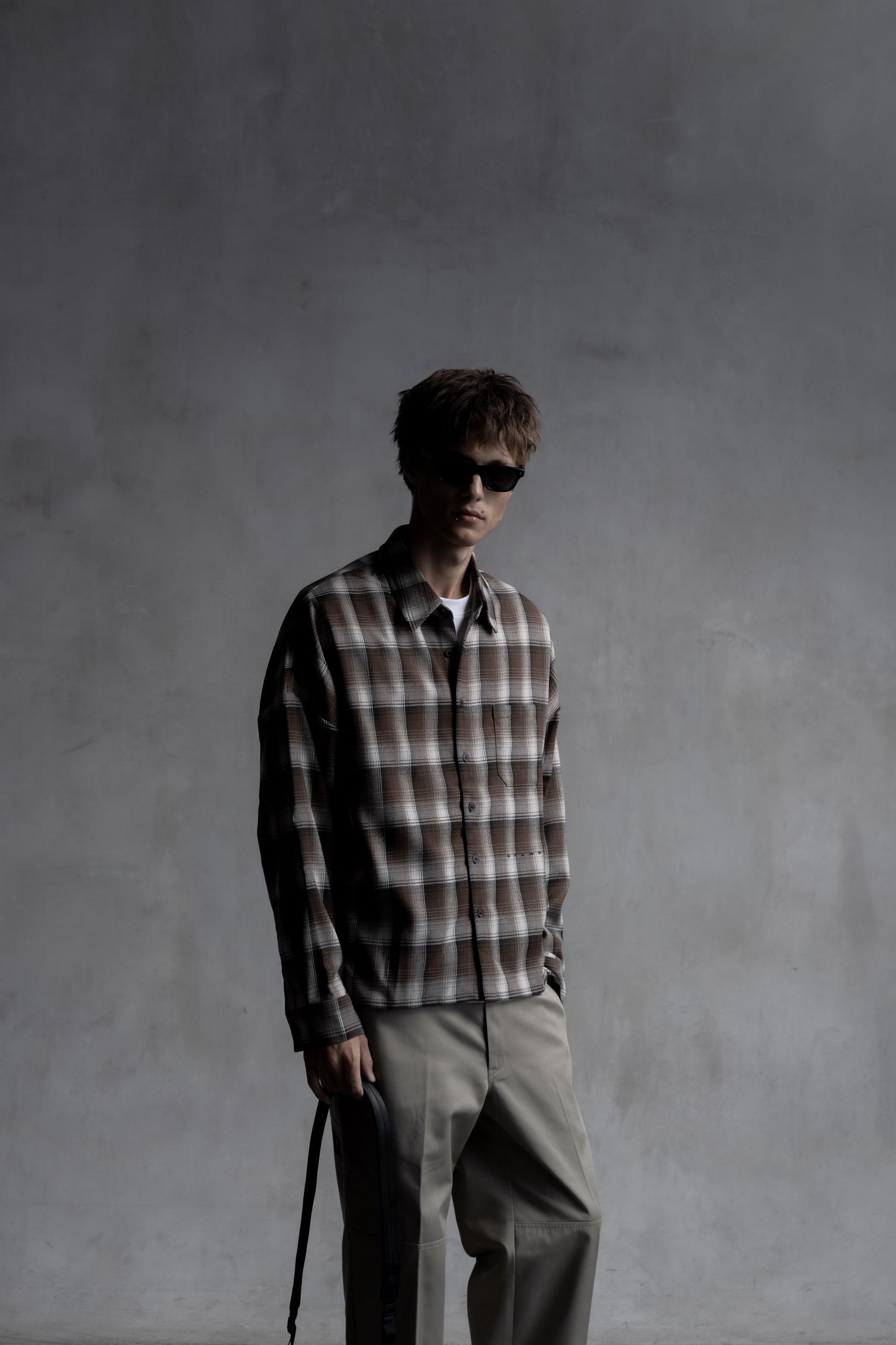 Oversized Plaid Buttondown