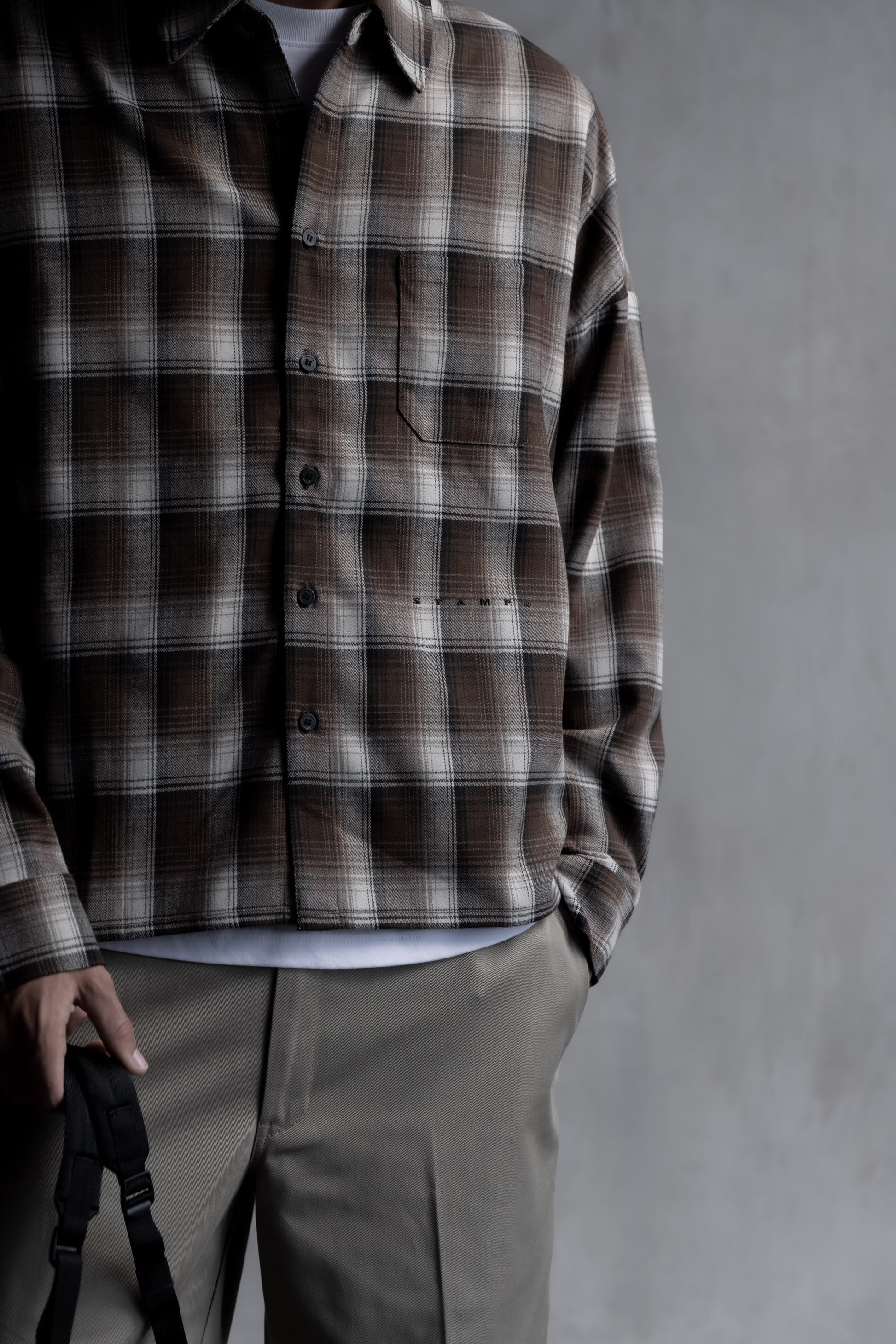 Oversized Plaid Buttondown