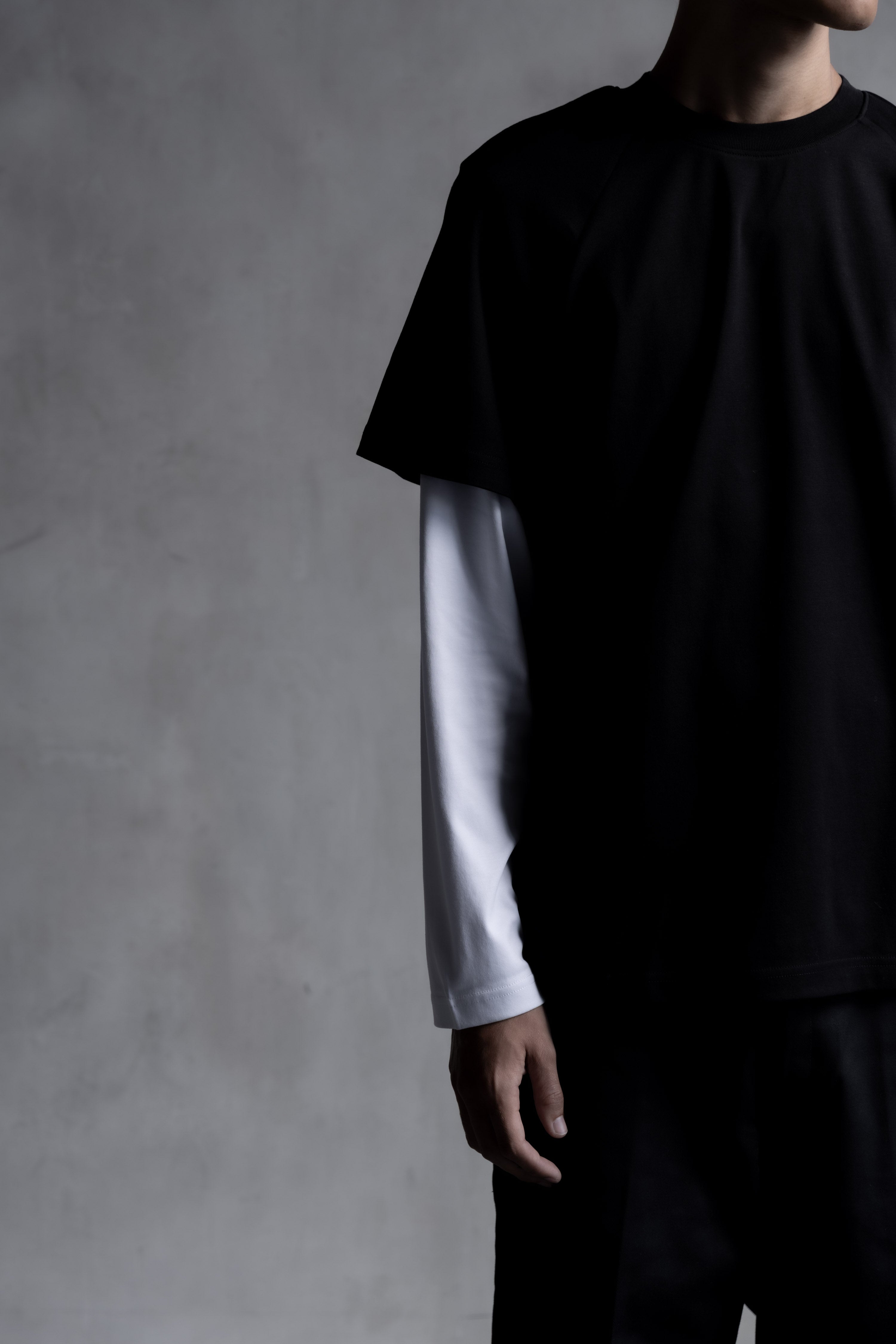 Double Layer LS Relaxed Tee – Stampd