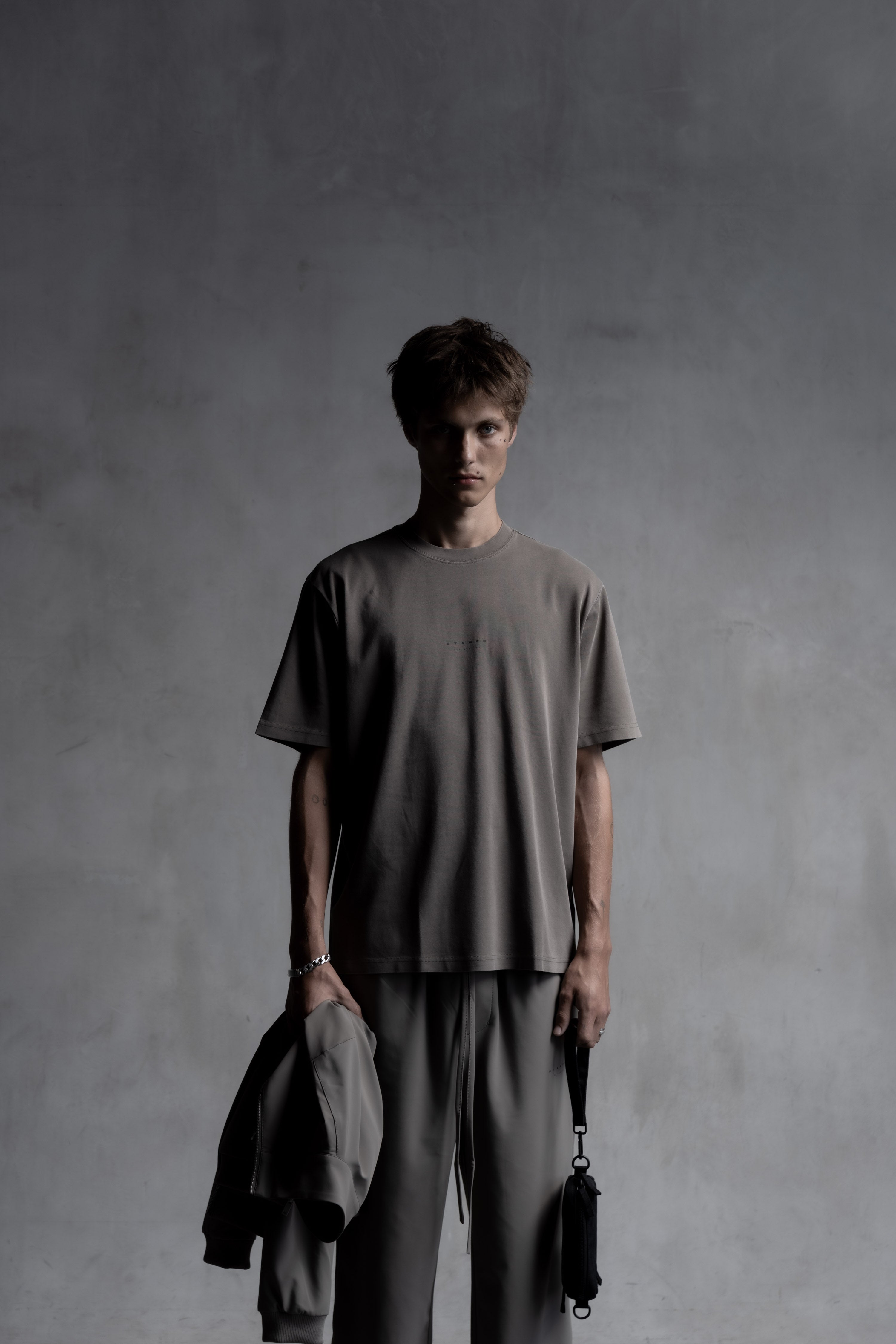 Stampd’ LA Stampd LA Stack Logo Relaxed Tee - Vintage Washed