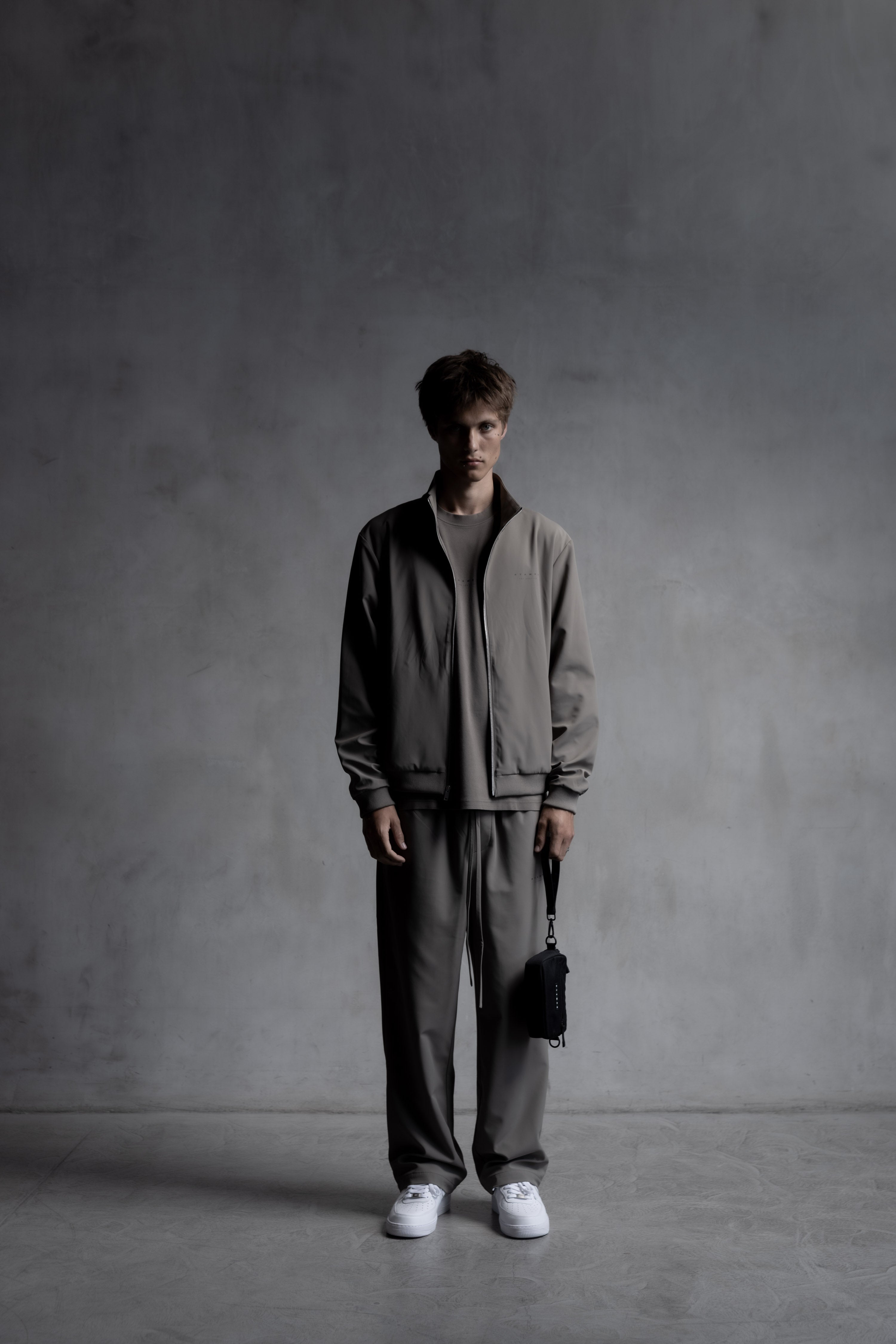 Nylon Track Jacket – Stampd
