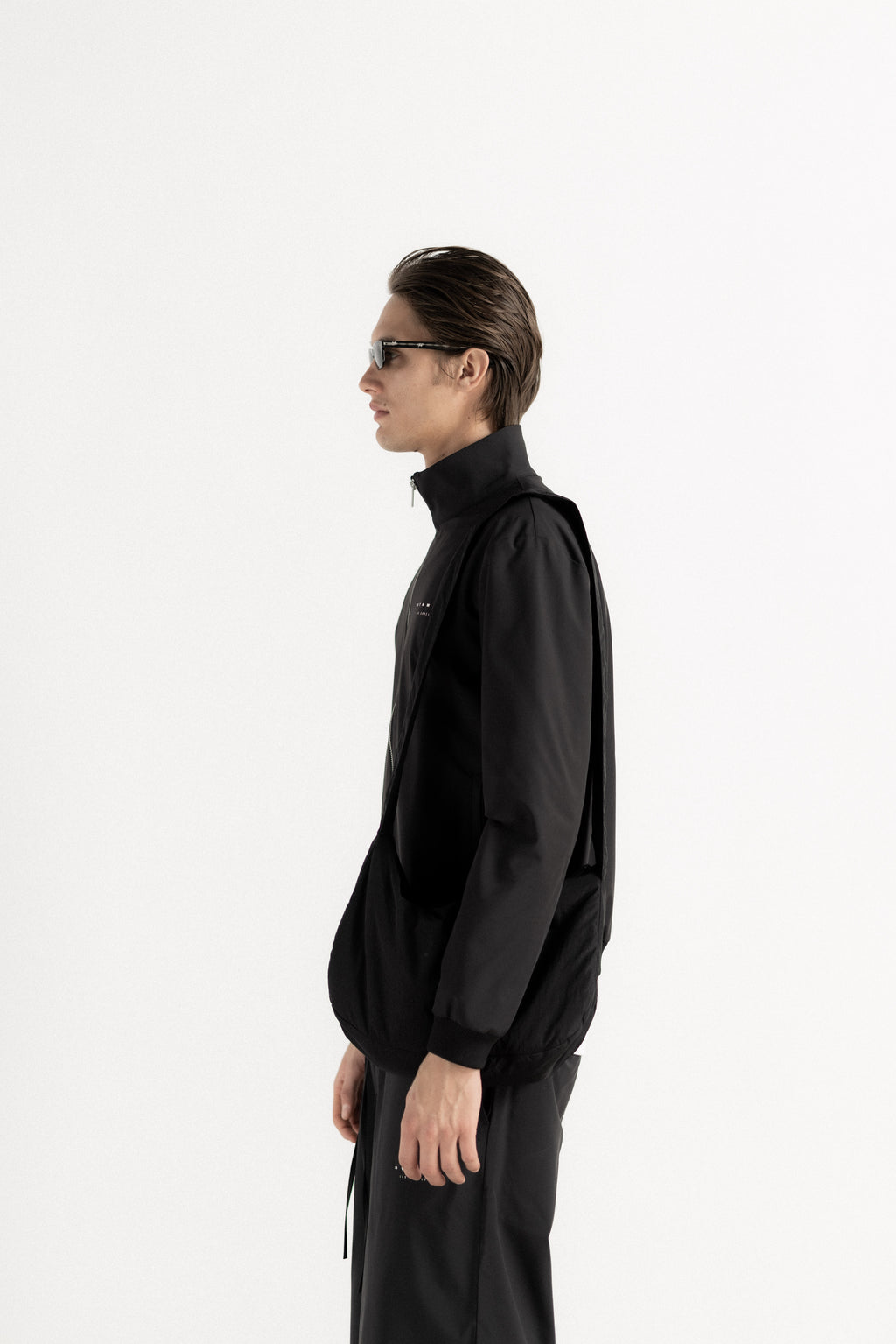 Nylon Track Jacket