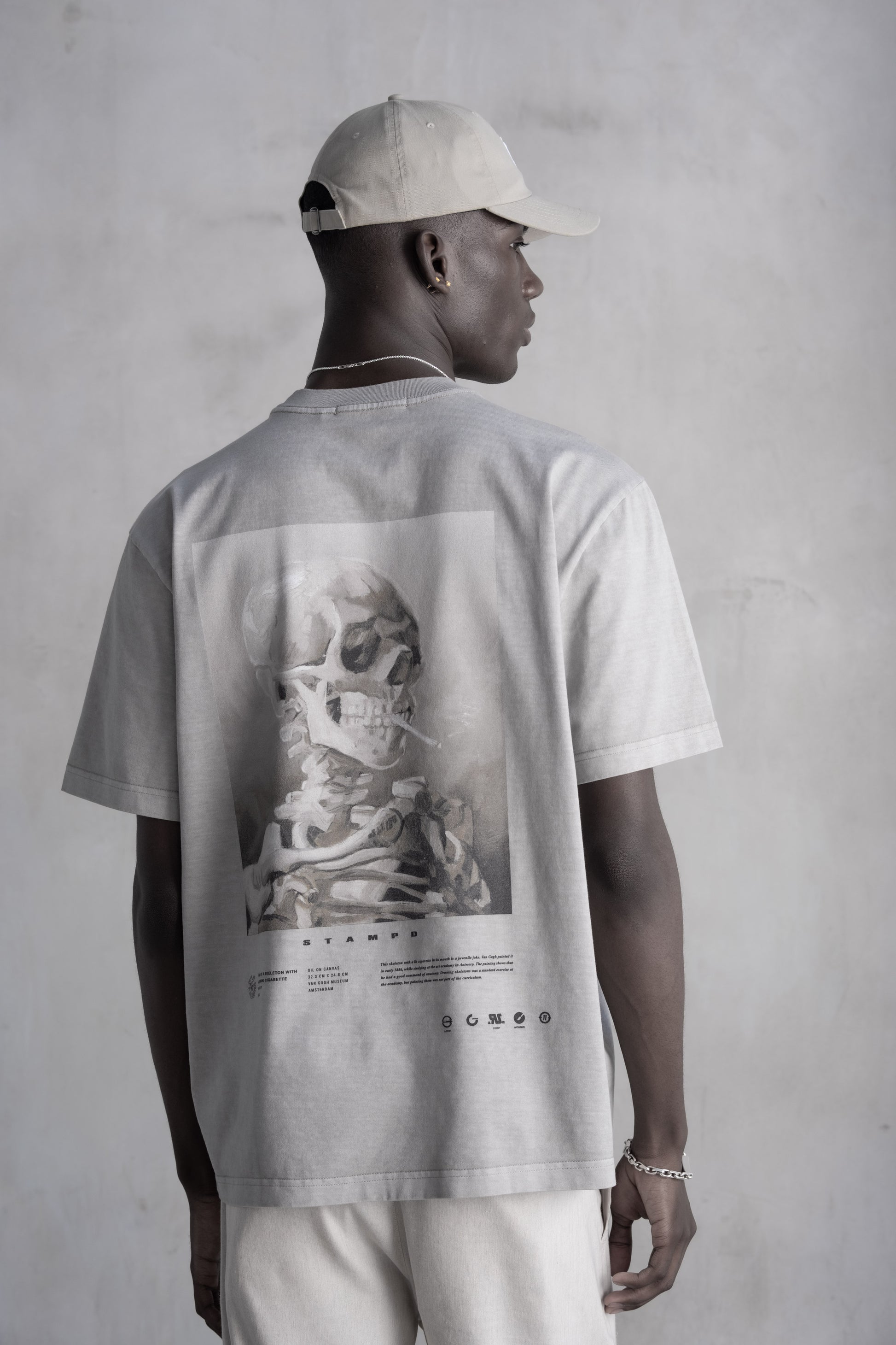 Van Gogh Relaxed Tee - Vintage Washed