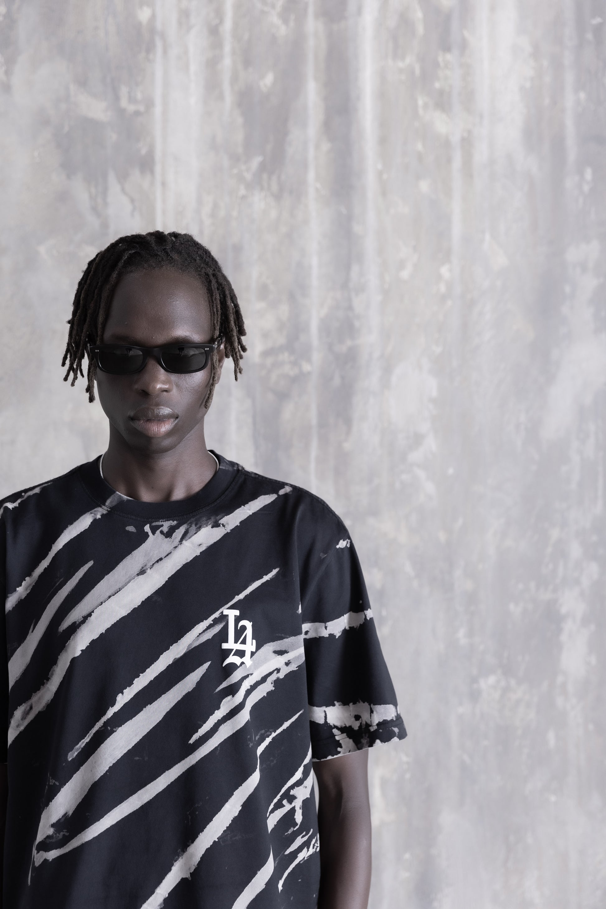 LA 001 Relaxed Tee - Tie Dye