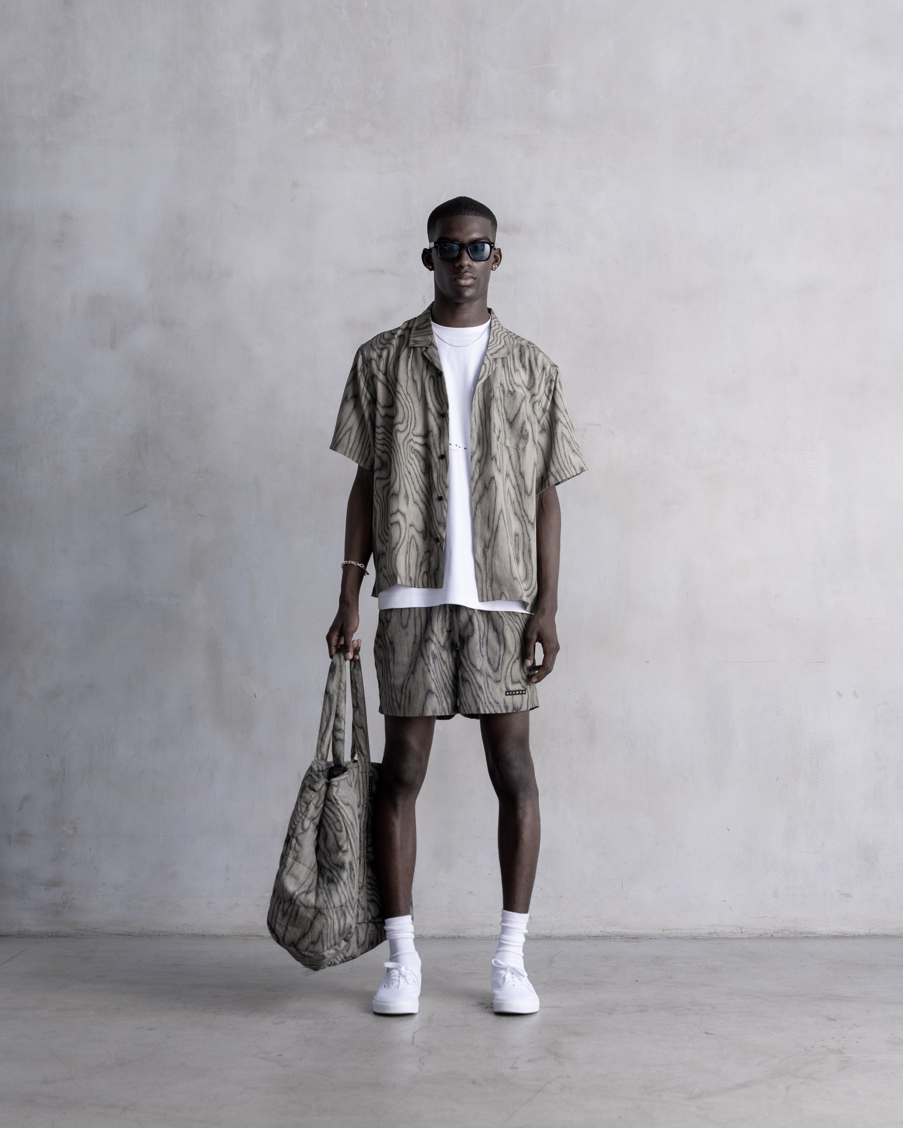【STAMPD】★シャツ★ Soundproof Print Camp Collar Soundproof Print Camp Collar – Stampd