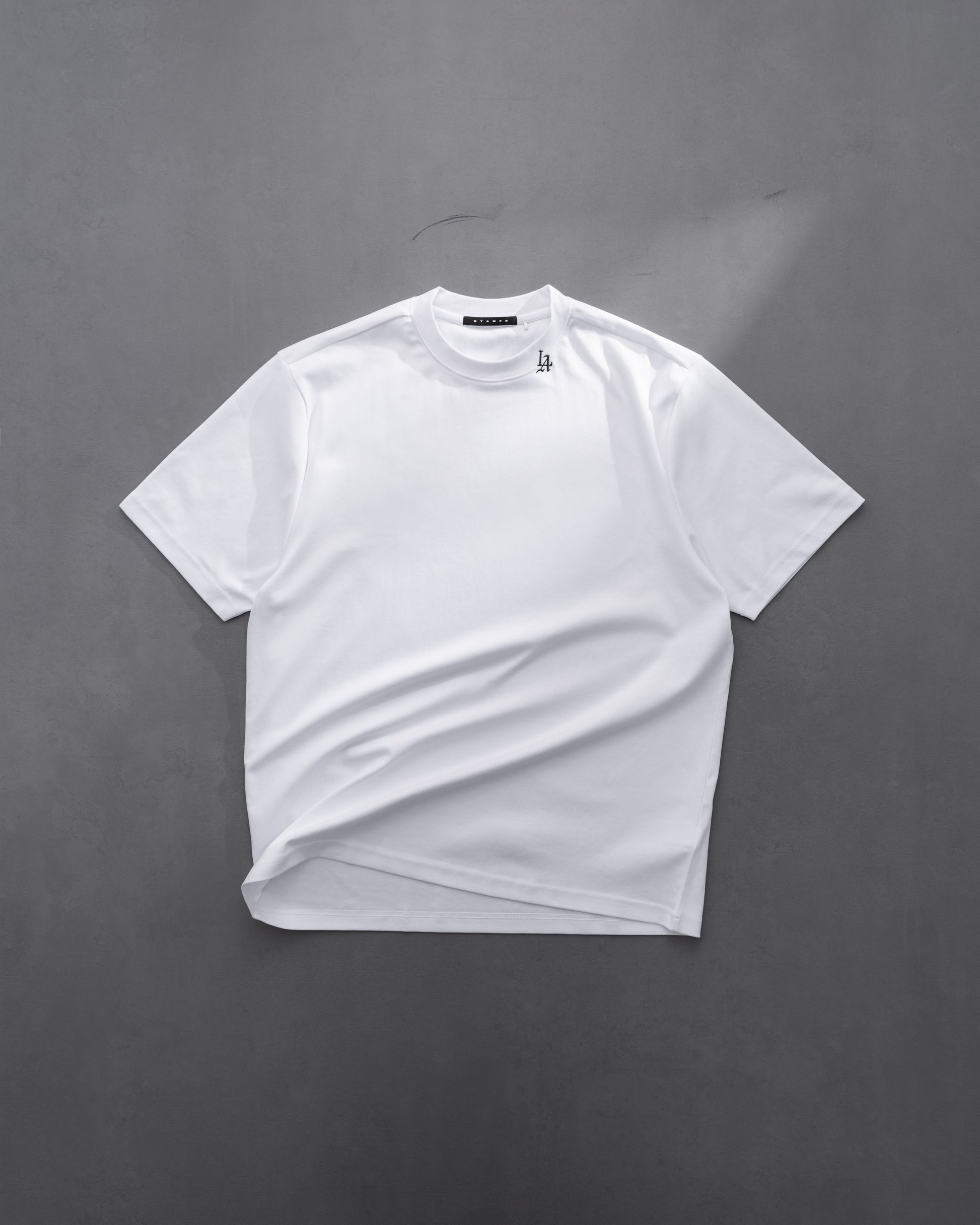 LA 001 Micro Embroidered Relaxed Tee