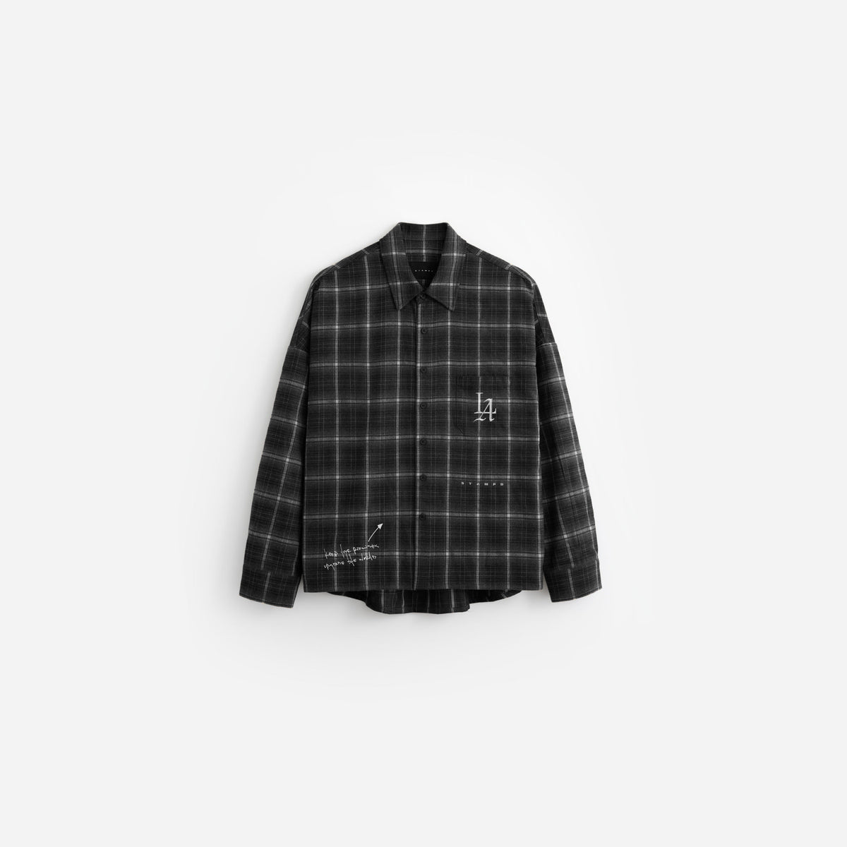 LA 001 Plaid Buttondown