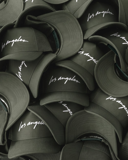 LA Script 002 Twill Trucker
