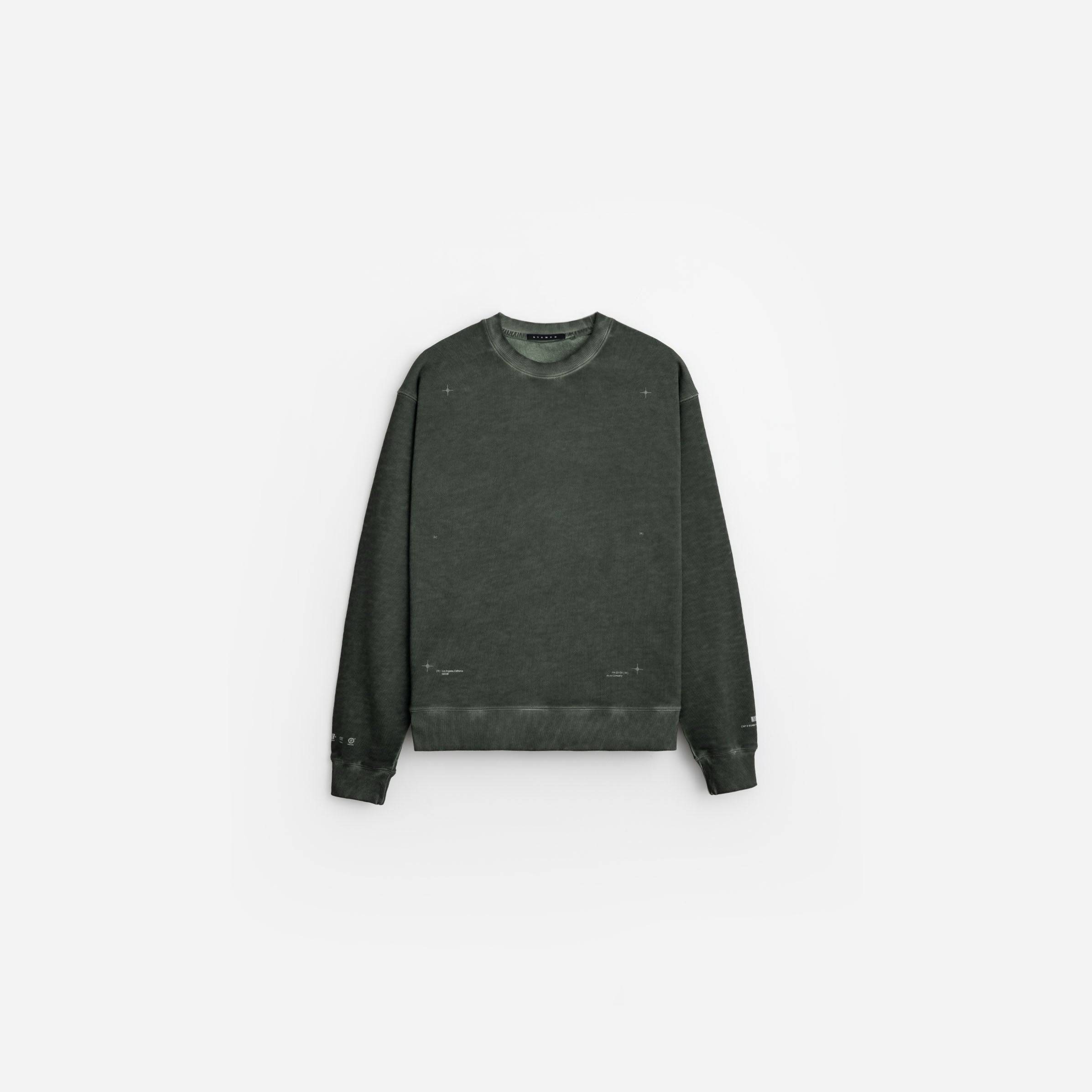 【STAMPD】 'S' CREW Sandlands Crewneck - Oil Washed – Stampd