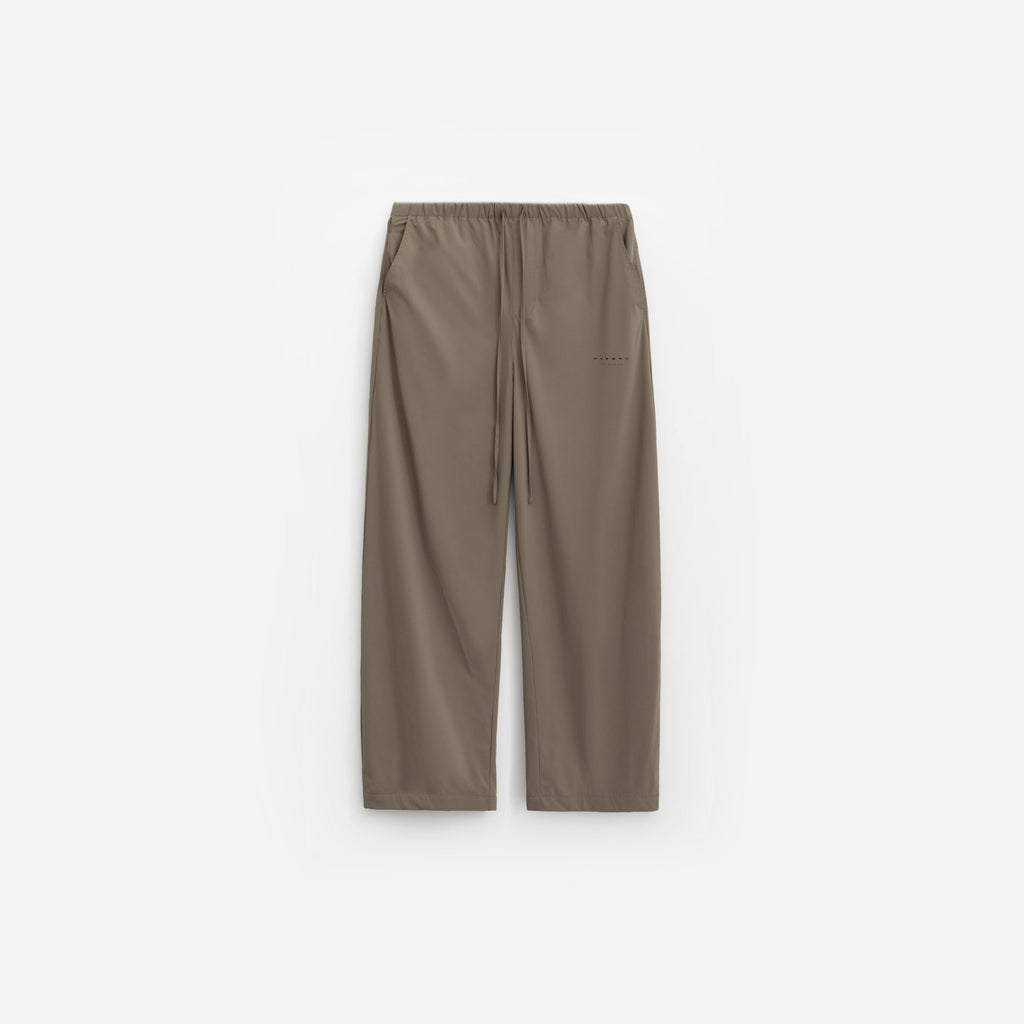 Nylon Straight Leg Pant