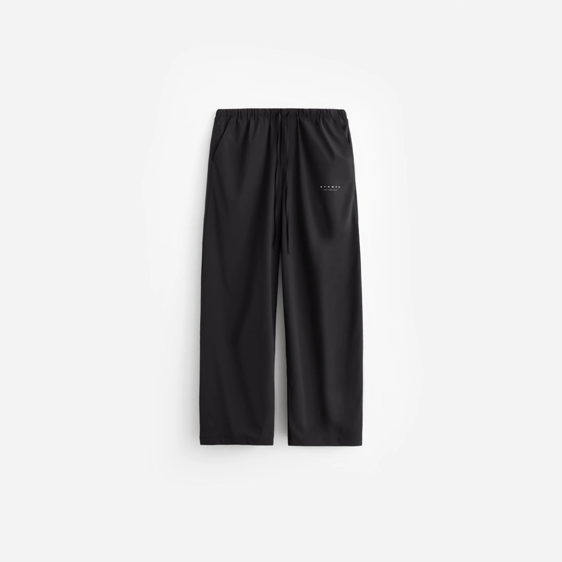 Nylon Straight Leg Pant
