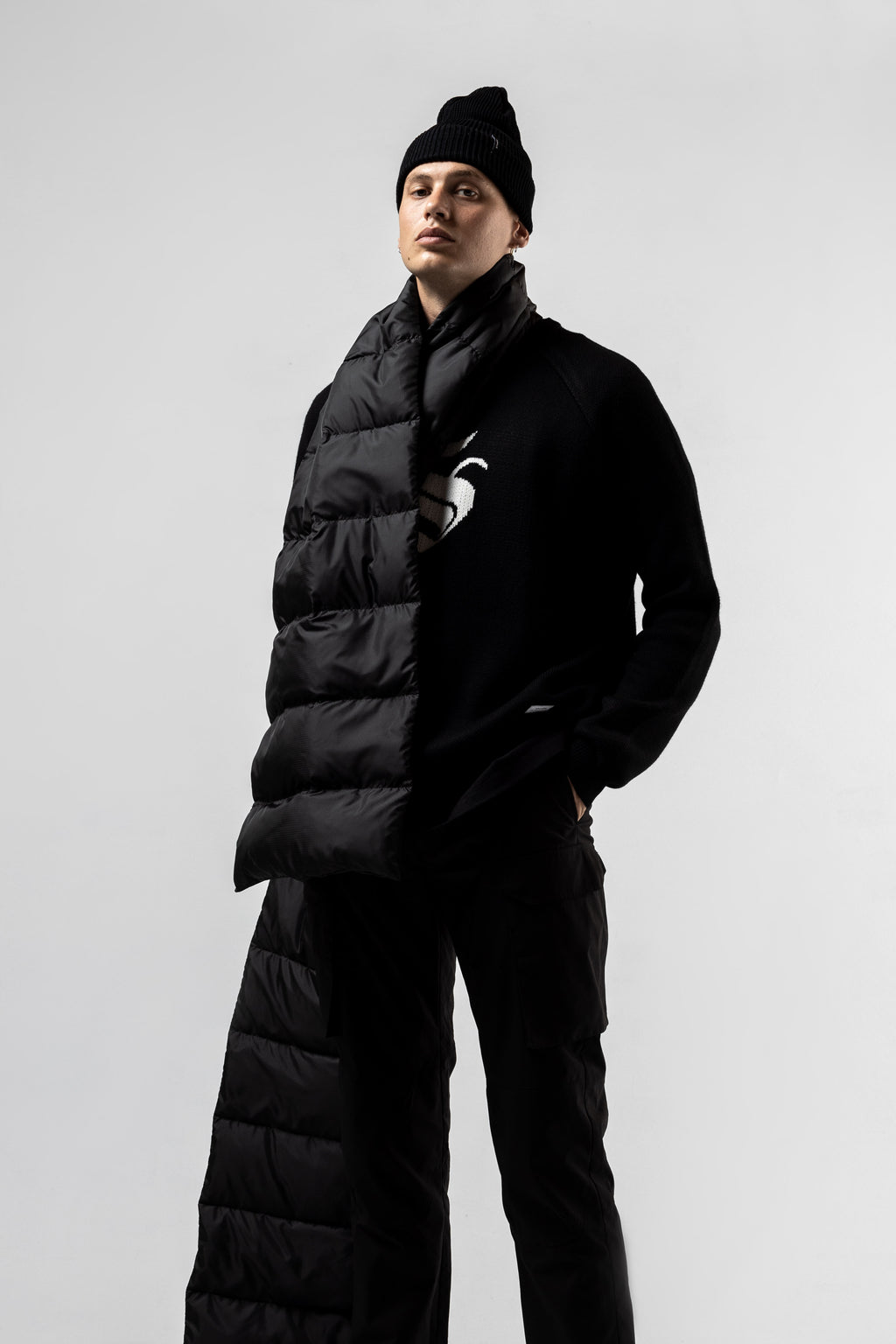 International Puffer Scarf